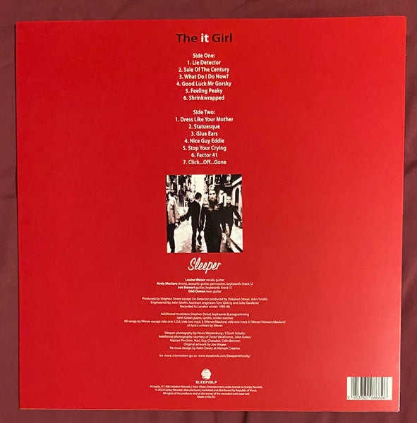 Sleeper (2) : The It Girl (LP, Album, Ltd, RE, Gre + CDr, Comp, Ltd)
