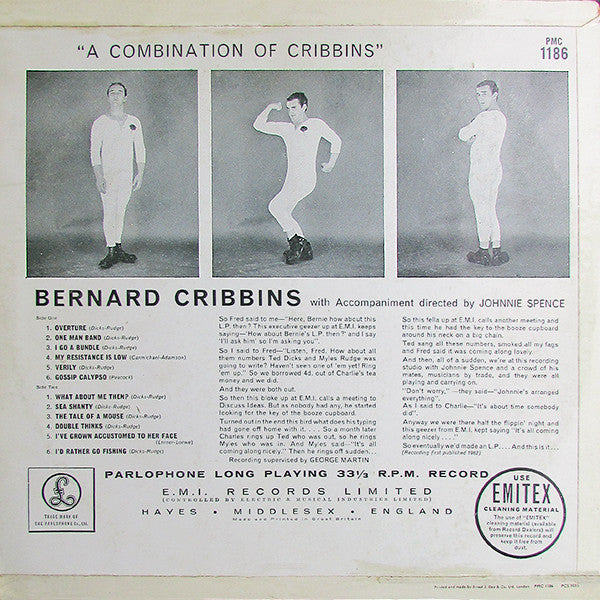 Bernard Cribbins : A Combination Of Cribbins (LP, Mono)