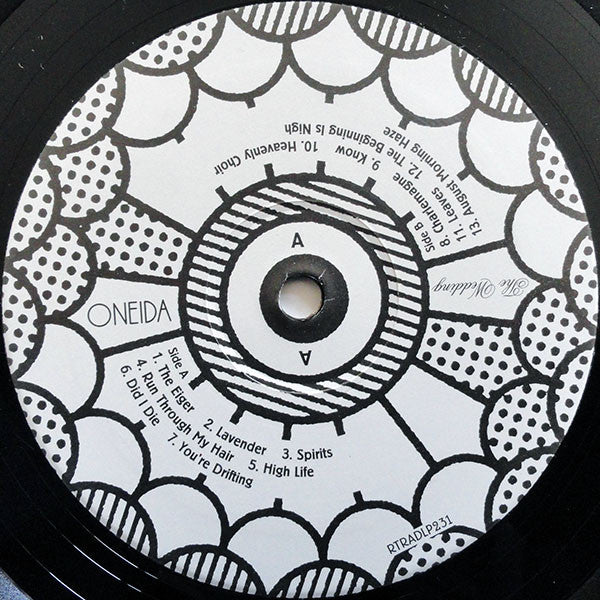Oneida : The Wedding (LP, Album)