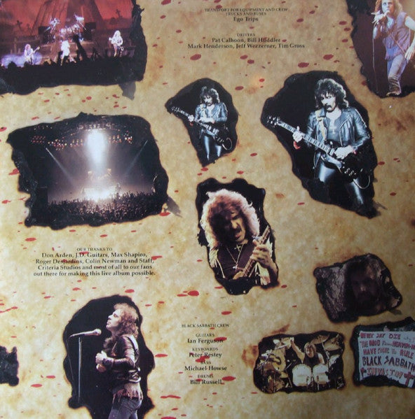 Black Sabbath : Live Evil (2xLP, Album)