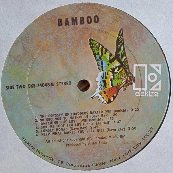 Bamboo (11) : Bamboo (LP, Album, RE)