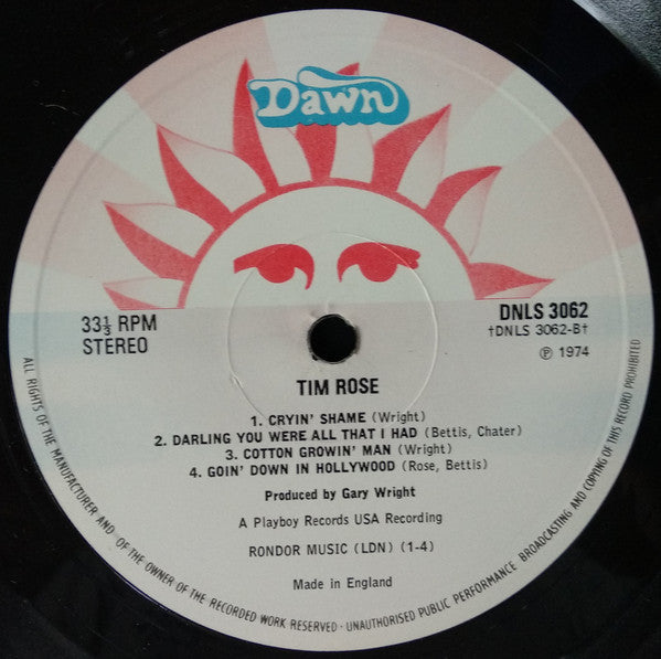Tim Rose : Tim Rose (LP, Album)