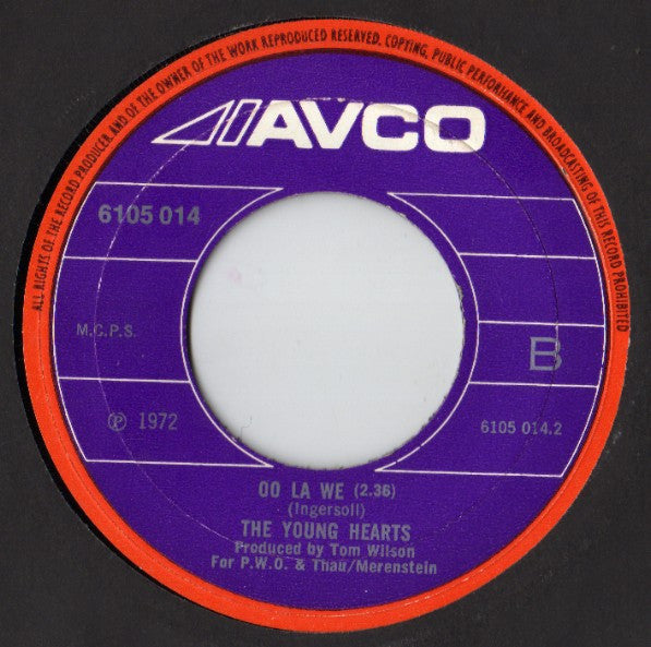 L.J. Reynolds* & Chocolate Syrup / The Young Hearts* : The Penguin Breakdown / Oo La We (7", Single, Pap)