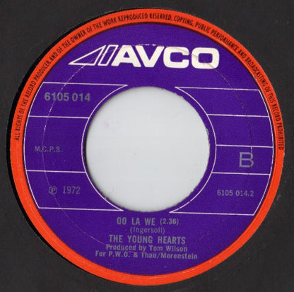 L.J. Reynolds* & Chocolate Syrup / The Young Hearts* : The Penguin Breakdown / Oo La We (7", Single, Pap)