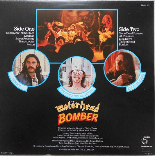 Motörhead : Bomber (LP, Album, Blu)