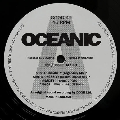 Oceanic : Insanity (12", Die)