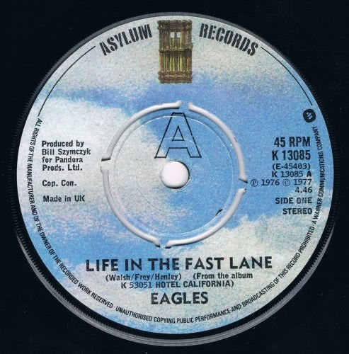 Buy Eagles : Life In The Fast Lane Vinyl Record – Dead Air Records