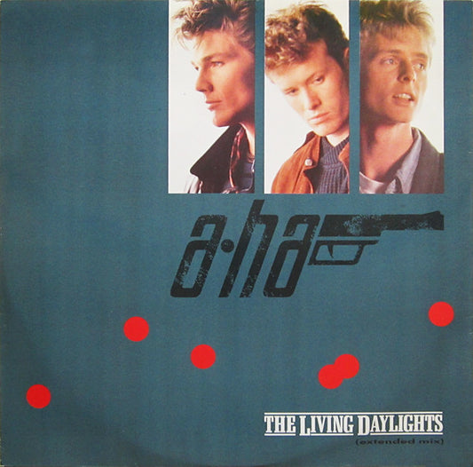 a-ha : The Living Daylights (Extended Mix) (12", Single, PRS)