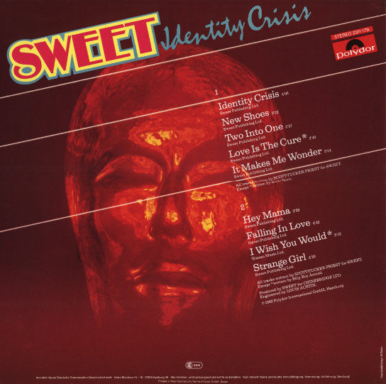 Sweet* : Identity Crisis (LP, Album)