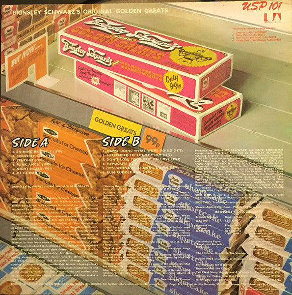 Brinsley Schwarz : Brinsley Schwarz's Original Golden Greats (LP, Comp)