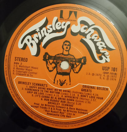 Brinsley Schwarz : Brinsley Schwarz's Original Golden Greats (LP, Comp)