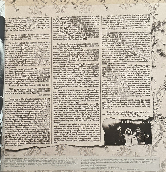 The Who : The Story Of The Who (2xLP, Comp, Mono)