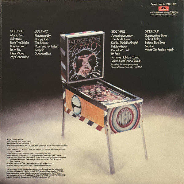 The Who : The Story Of The Who (2xLP, Comp, Mono)