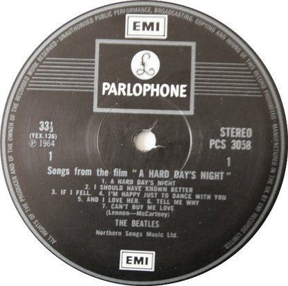 The Beatles : A Hard Day's Night (LP, Album, RE)