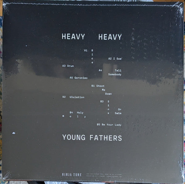 Young Fathers : Heavy Heavy (LP, Album, Red)