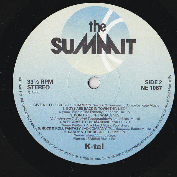 Various : The Summit (LP, Album, Comp)