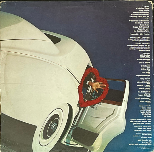 Billy Preston : A Whole New Thing (LP, Album, Mon)