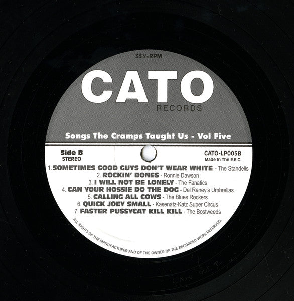 Various : Songs The Cramps Taught Us Volume 5 (LP, Comp)