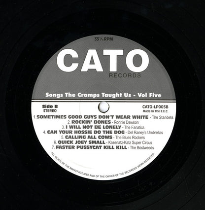 Various : Songs The Cramps Taught Us Volume 5 (LP, Comp)