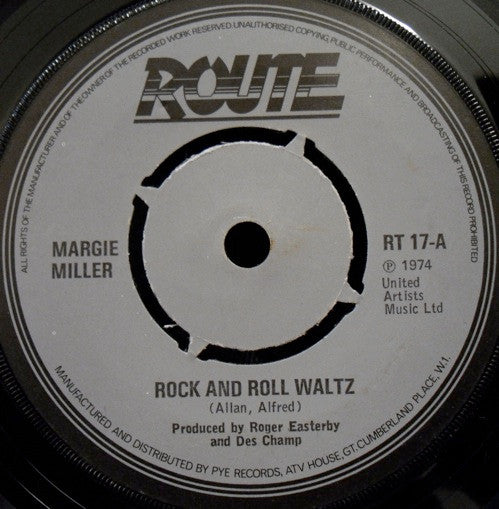 Margie Miller : Rock And Roll Waltz (7")