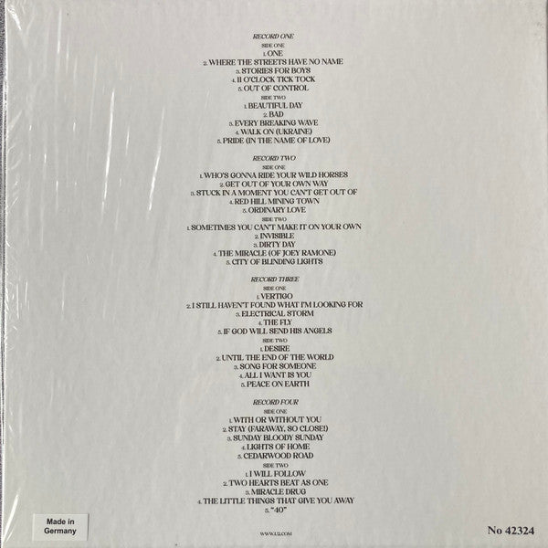 U2 : Songs Of Surrender (4xLP, 180 + Box, Dlx, Ltd, Num)