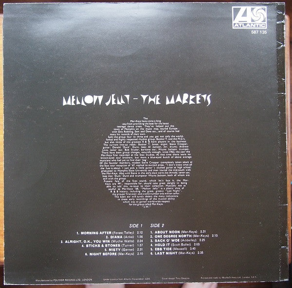 The Mar Keys* : Mellow Jelly (LP, Mono, RE)
