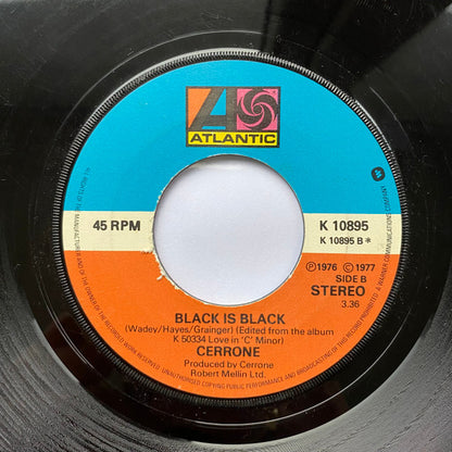 Cerrone : Love In 'C' Minor (7", Single, Lar)