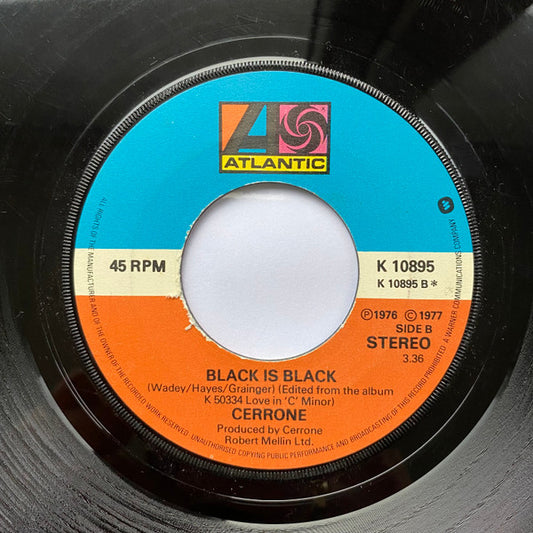 Cerrone : Love In 'C' Minor (7", Single, Lar)