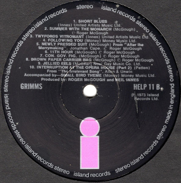 Grimms : Grimms (LP, Album)