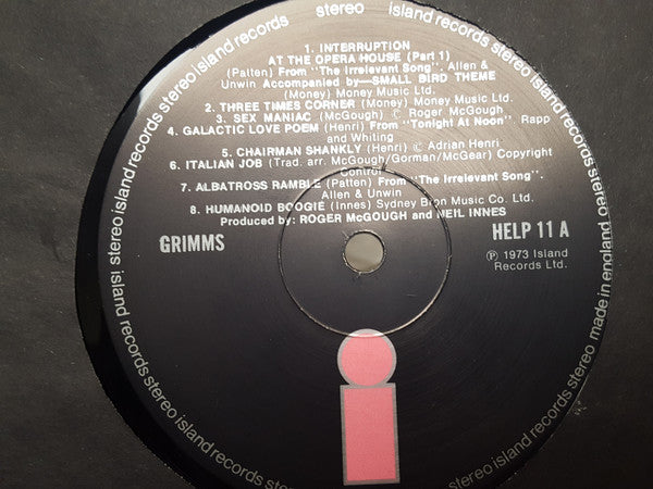 Grimms : Grimms (LP, Album)