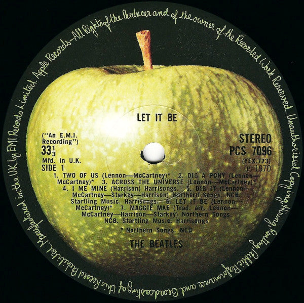 The Beatles : Let It Be (LP, Album, RE)