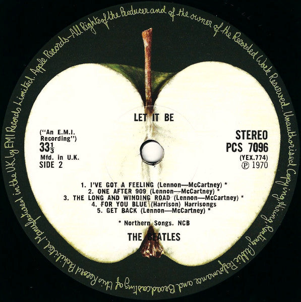 The Beatles : Let It Be (LP, Album, RE)