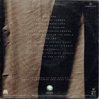 Don Henley : Building The Perfect Beast (LP, Album)