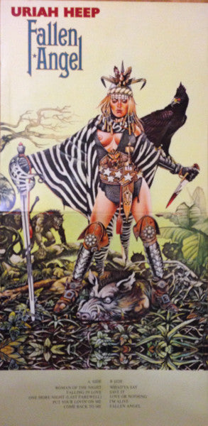 Uriah Heep : Fallen Angel (LP, Album, Gat)
