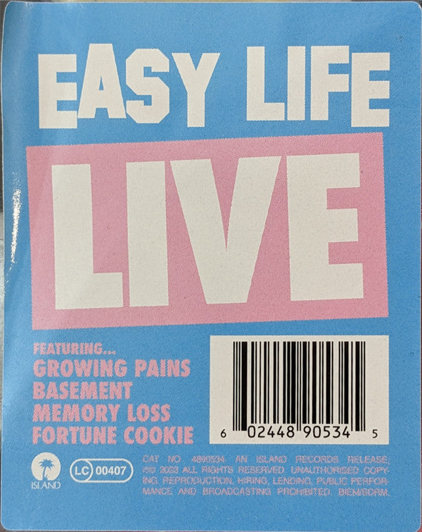 Easy Life (4) : Live From Abbey Road Studios (12", EP, RSD, Pic)