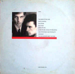 Orchestral Manoeuvres In The Dark : Architecture & Morality (LP, Album, Blu)