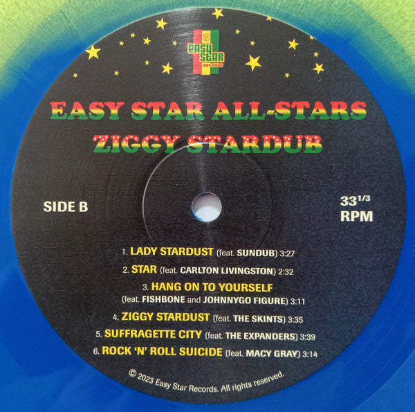 Easy Star All-Stars : Ziggy Stardub (LP, Album, Ltd, Ind)