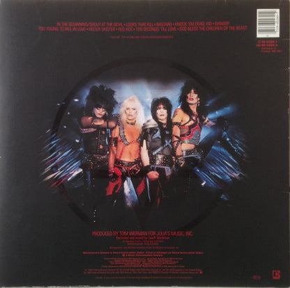 Mötley Crüe : Shout At The Devil (LP, Album, Gat)