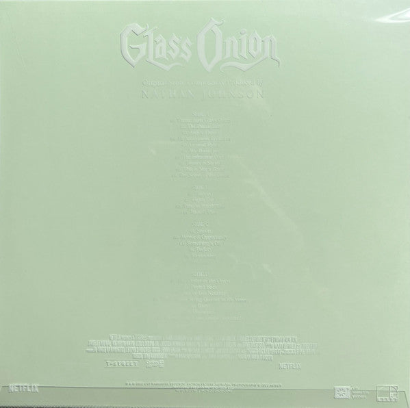 Nathan Johnson (2) : Glass Onion (A Benoit Blanc Murder Mystery Soundtrack) (2xLP, Album, Cry)