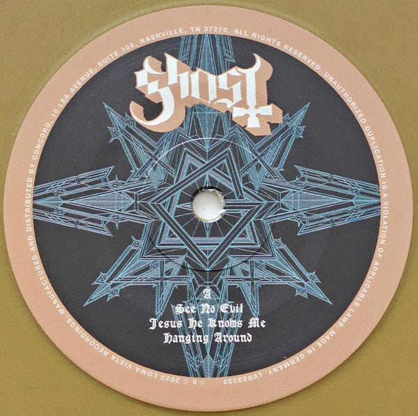 Ghost (32) : Phantomime (12", EP, Ltd, Gol)
