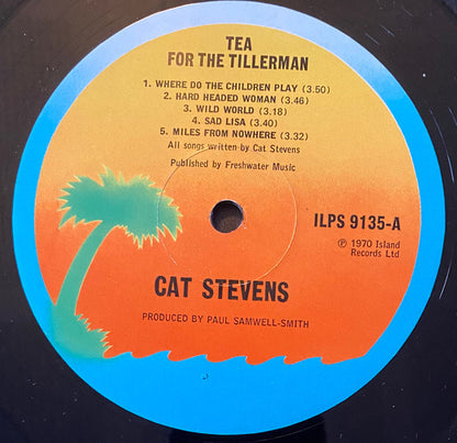 Cat Stevens : Tea For The Tillerman (LP, Album, RE, Ora)