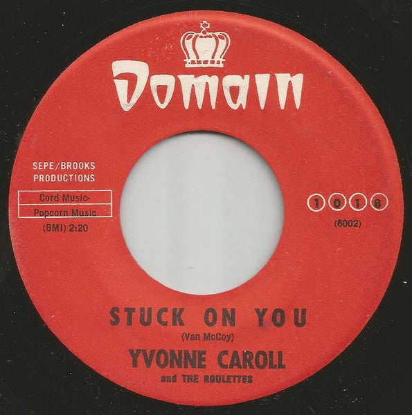 Yvonne Caroll* And The Roulettes* : Gee What A Guy (7", Mono)