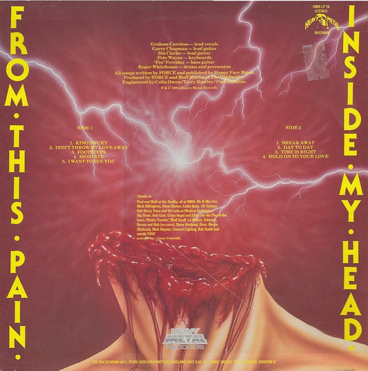 Force (17) : Set Me Free... (LP, Album)