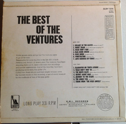 The Ventures : The Best Of The Ventures (LP, Comp)