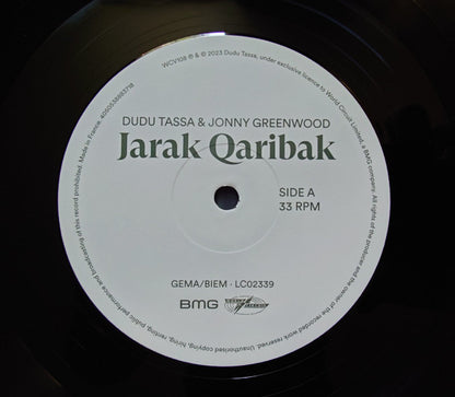 Dudu Tassa, Jonny Greenwood : Jarak Qaribak - جرك قريباك (LP, Album, 180)