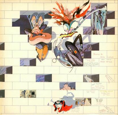 Pink Floyd : The Wall (2xLP, Album, Gat)