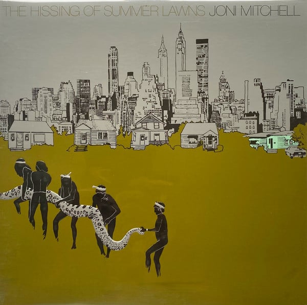 Joni Mitchell : The Hissing Of Summer Lawns (LP, Album, RE, RM, 180)