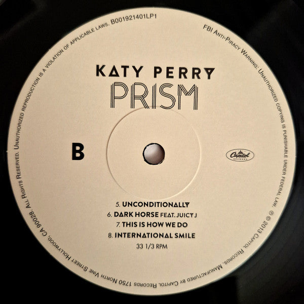 Katy Perry : Prism (2xLP, Album, RE)