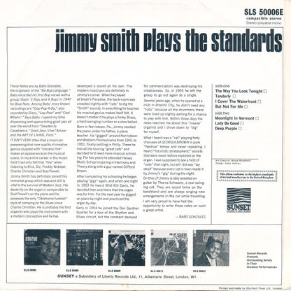 Jimmy Smith : Jimmy Smith Plays The Standards (LP, Comp)
