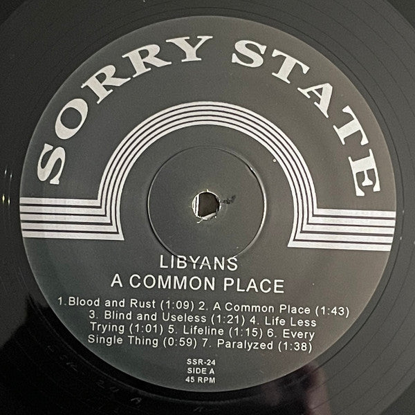 Libyans : A Common Place (12")